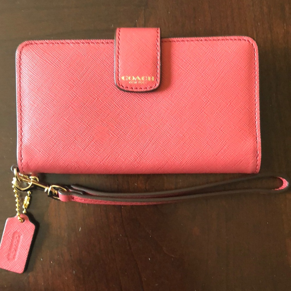 Coach wristlet